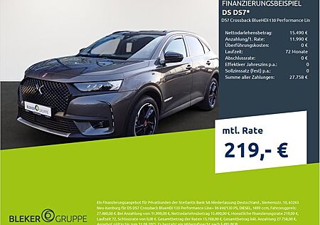 DS Automobiles DS7 Crossback BlueHDi 130 Performance Line+