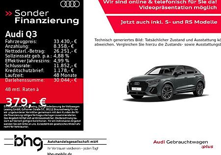 Audi Q3 40 TDI Sportback quattro S line