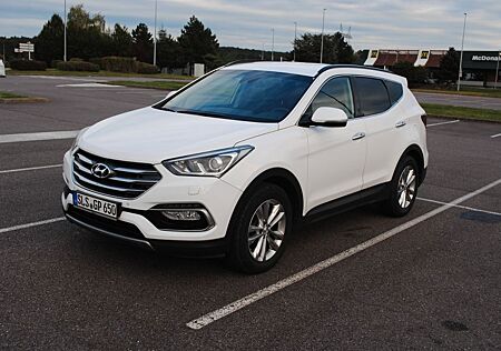 Hyundai Santa Fe blue 2.2 CRDi Style 2WD Automatik Style