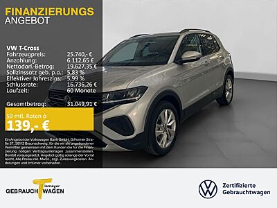 Volkswagen T-Cross 1.0 TSI DSG LIFE LM17 KAMERA SITZHZ KEYL