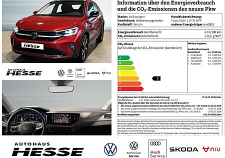 VW Taigo Volkswagen 1.0 TSI Style DSG,