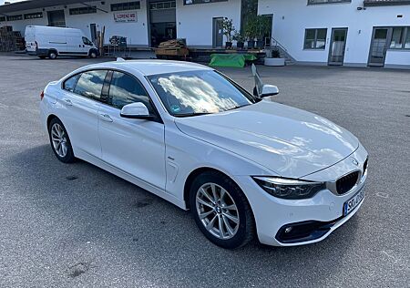 BMW 420d xDrive Gran Coupé Sport, 4 türig, Weiß