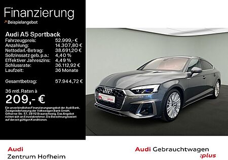 Audi A5 Sportback 50 TDI qu S line Tip*Matrix*Virtual