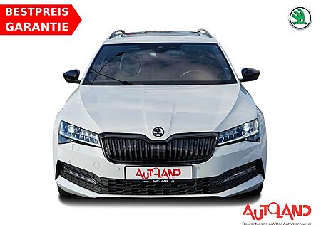 Skoda Superb gebraucht kaufen Skoda Superb Combi 2.0 Sportline SHZ LED Navi Panorama