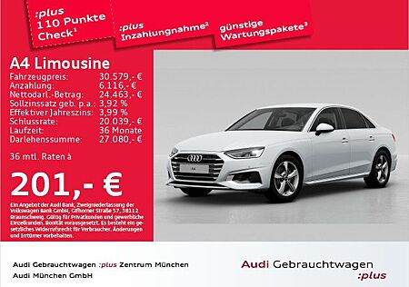 Audi A4 Limousine 35 TFSI advanced Navi+/PDC+/SitzHzg