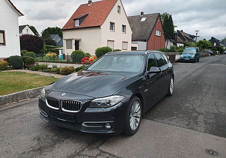 BMW 525d T*1.Hand*Navi*Exclusiv-Leder*18 Zoll*Eu6*1a