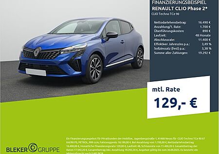 Renault Clio Phase 2 Techno TCe 90