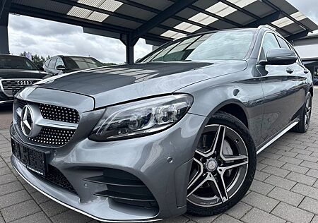 Mercedes-Benz C 300 C 300de AMG Plug-In Leder M-Beam Virtual 360°