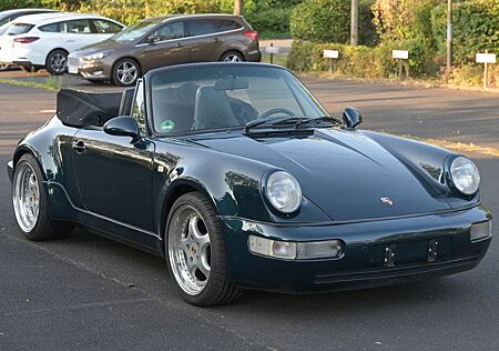 Porsche 964 C2 Schalter Cabrio Turbolook Umbau Deutsch