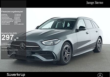 Mercedes-Benz C 180 T , AMG NIGHT SPUR PANO KAMERA PDC SHZ