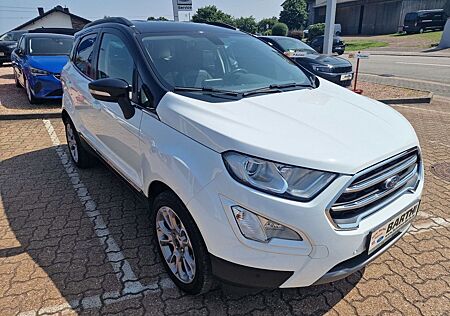Ford EcoSport Titanium, AHK,Winterpaket,Teilleder,Alu