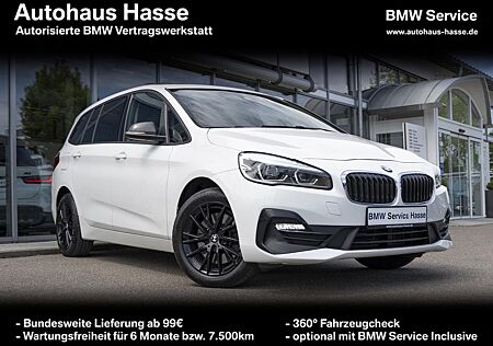 BMW 2er 218d Gran Tourer 7-Sitz NAVI AHK LED PANO AT-Mot