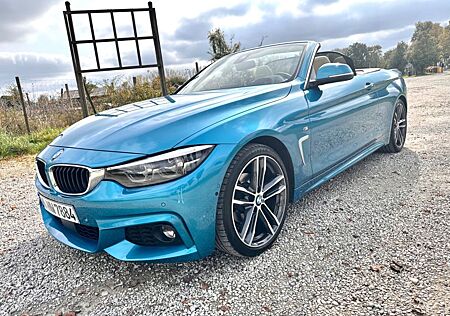 BMW 420i Cabrio M-Sport ++ SNAPPER-ROCKS-BLUE ++