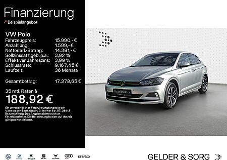 VW Polo Volkswagen Comfortline 1.0 United Klima*EPH*GRA*DAB+