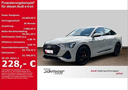 Audi e-tron Sportback 55 quattro S line HUD Luftfeder