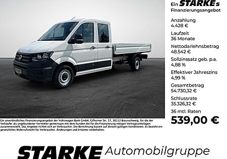 VW Crafter gebraucht kaufen VW Crafter Volkswagen 35 DoKa 2.0 TDI 4-M Autom. Pritsche lan