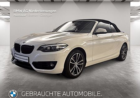 BMW 218i Cabrio Sport Line Navi Harman/K PDC LED