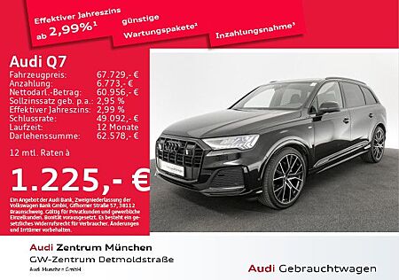 Audi Q7 50 TDI qu. tiptr. S line edition StdHzg/B&O/A