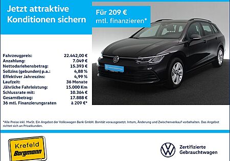 VW Golf Volkswagen VIII 2.0 TDI Life LED SITZHEIZUNG PDC KLIMA