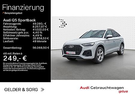 Audi Q5 Sportback 45 TFSI qu. S line AHK*Matrix*360°