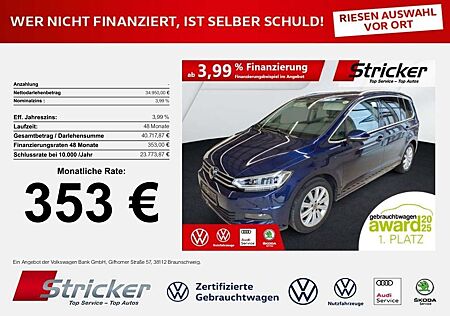 VW Touran Volkswagen Highline 2.0TDI DSG 353,-ohne Anzahlung K