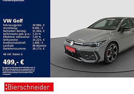 VW Golf Volkswagen 8 GTI 2.0 TSI DSG Black 19 AHK MATRIX PANO