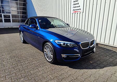 BMW 218 i Luxury Line LED Leder Alu Shz PDC