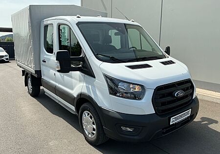 Ford Transit Pritsche Plane 350 L2 7-Sitze+Klima+Temp