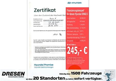 Hyundai IONIQ 5 72,6 kWh 2WD TECHNIQ-Paket(217 PS)BIDIRE