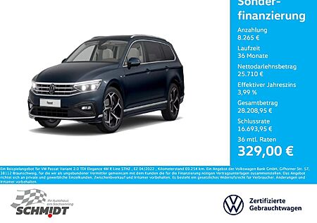VW Passat Variant Volkswagen 2.0 TDI Elegance 4M R Line STHZ