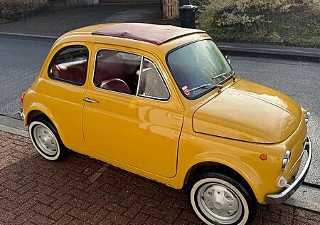 Fiat 500 R RUNDTACHO TOP FARB KOMBINATION TÜV & H NEU