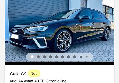 Audi A4 40 TDI S tronic S line Avant S line