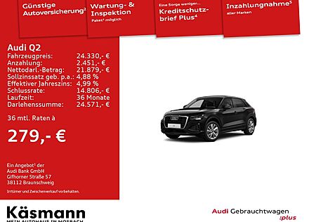 Audi Q2 35TFSI NAVI KAM LED SHZ