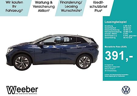 VW ID.4 Volkswagen Pro Sonderabschreibung NAVI AHK LED PANO ST