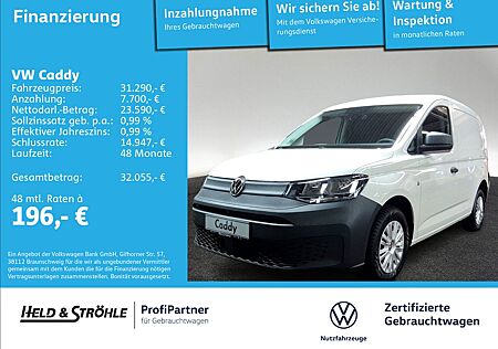 VW Caddy Volkswagen Kasten 2.0 TDI AHK APP KLIMA FLÜGELTÜREN