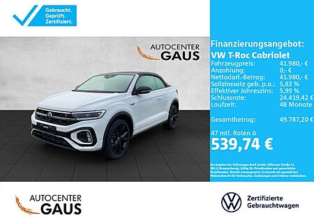 VW T-Roc Volkswagen Cabriolet R-Line 1.5 l TSI DSG Matrix*Navi
