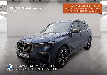 BMW X7 M50i Standheizung Night Vision Massage AHK