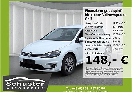 VW Golf Volkswagen e- *136PS ACC LED Navi heizb.Frontsch PDCv+h