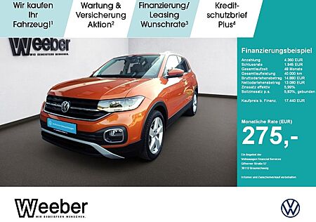 VW T-Cross Volkswagen Style ACC NAVI LED LANE ALU PDC USB REGE