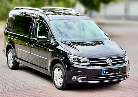 VW Caddy Volkswagen Maxi Highline 7-Sitzer - TOP - Erstbesitz