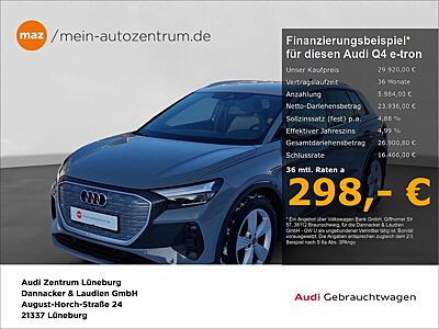 Audi Q4 e-tron 50 quattro Alu LED AHK Sitzh. Navi ACC