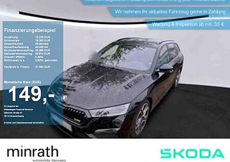 Skoda Octavia Combi RS EDITION 2.0 TDI DSG AHK+NAVI+SH