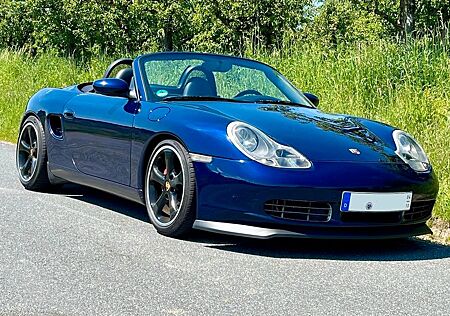 Porsche Boxster S 3,2 TECHART SAGA 105db H&R Leder Klima Xenon