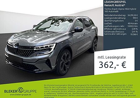 Renault Austral Techno Esprit Alpine Mild Hybrid 160 Au