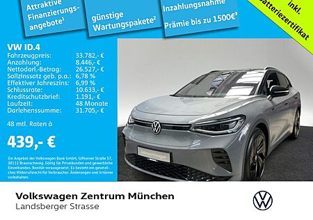 VW ID.4 Volkswagen GTX IQ.Light CCS Wärmepumpe Navi RearView P