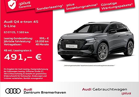 Audi Q4 e-tron 45 S-LINE AHK SONOS ACC LED
