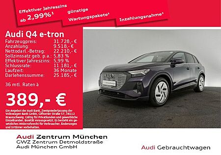 Audi Q4 e-tron 40 S line AHK/Virtual+/Matrix/Navi