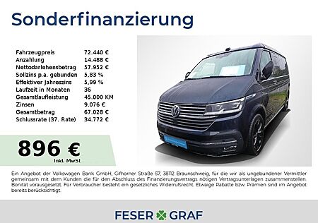 VW T6 California Volkswagen T6.1 California 2.0 TDI 4M Ocean AHK Rüka Standh