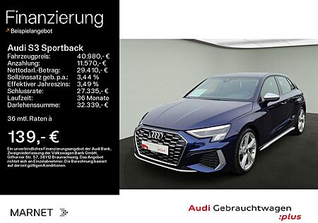 Audi S3 Sportback 2.0 TFSI quattro*Navi*LED*B&O*PDC*V
