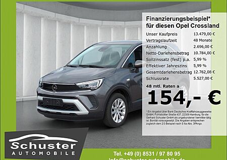 Opel Crossland X Crossland Elegance 1.2Turbo*Leder LED SHZ Tempo